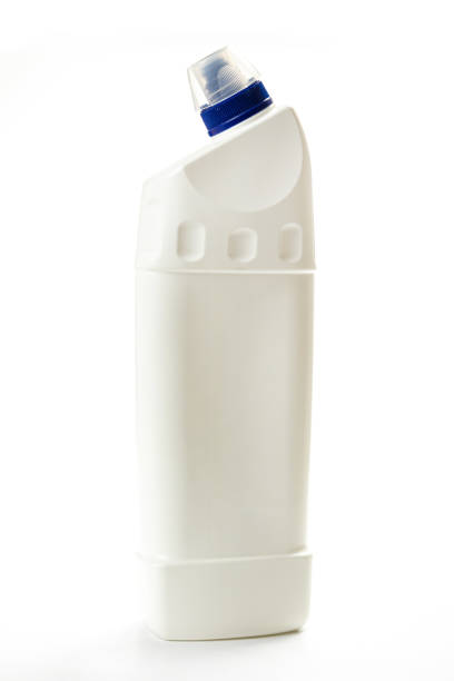 istock Plastic bottle of cleaning product. Isolated on white background 1371972801