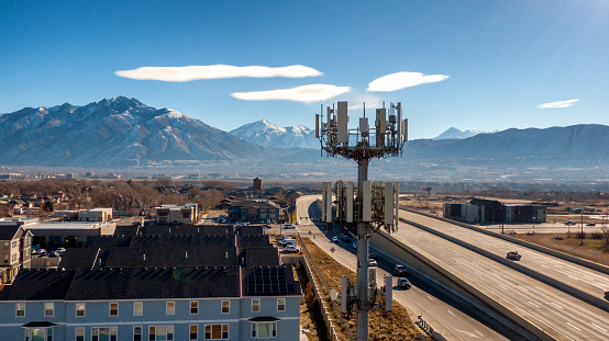 5G Cell Towers located in Salt Lake City.
