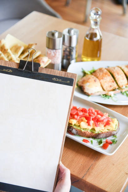 Menu template