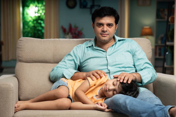 istock Father and son, stock photo 1371987120