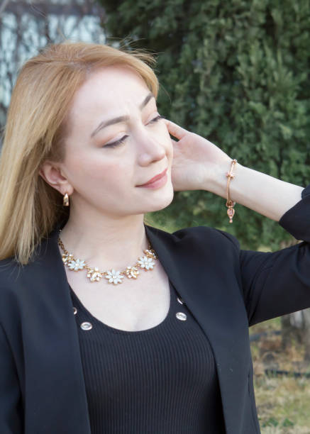 istock Girl with Jewelry 1371990368