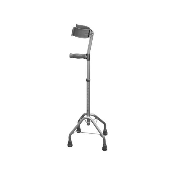 istock Walking cane or crutch isolated on white background. 1371990469