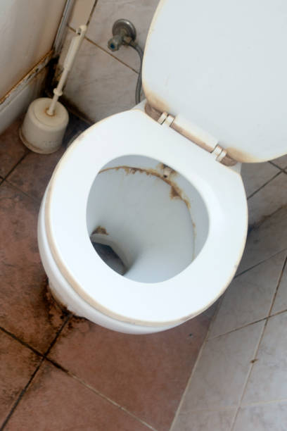 istock Dirty unhygienic toilet 1371991521