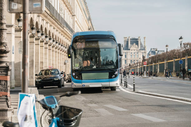 istock City bus in Paris 1372000113
