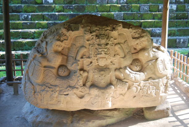 istock Ruins of Quirigua Altar 1372004136