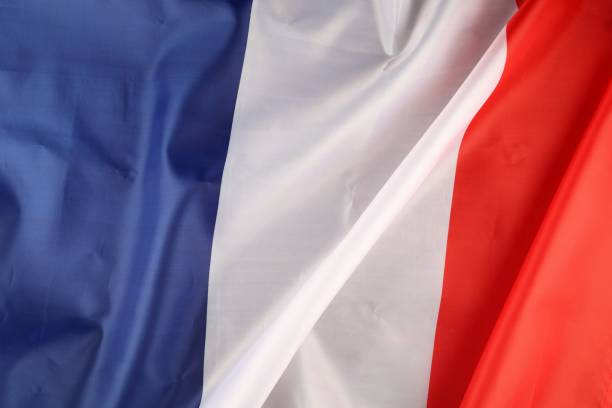 istock France silk flag close up 1372004181