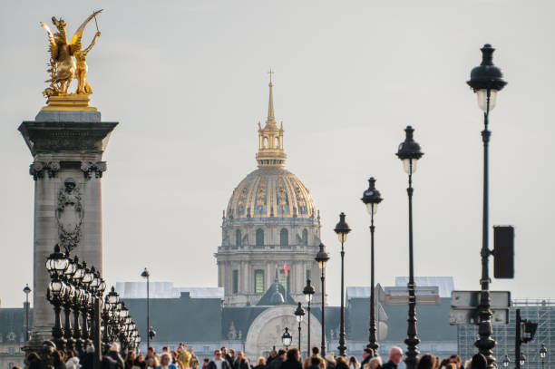 istock Invalides and Alexander III bridge in Paris 1372005718