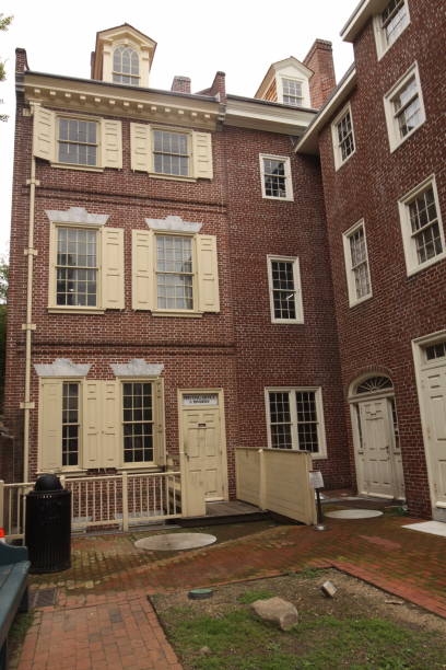 istock Historic Complex In Philadelphia Where Ben Franklin Lived And Worked 1372008108