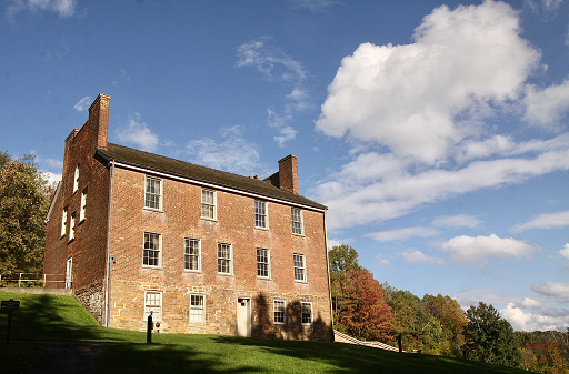 The Mt. Washington tavern in the Fort Necessity National Battlefield in Pennsylvania