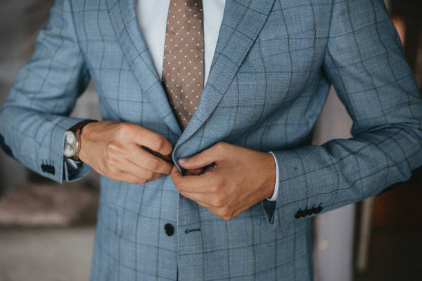 istock Young handsome man in classic suit. 1372014226