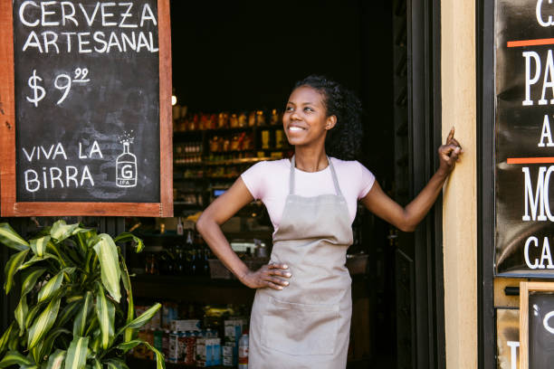 istock Delicatessen store owner portrait 1372020790