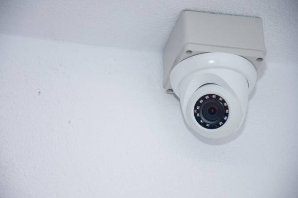istock Surveillance Security Camera or CCTV in for protection system2022 1372034404