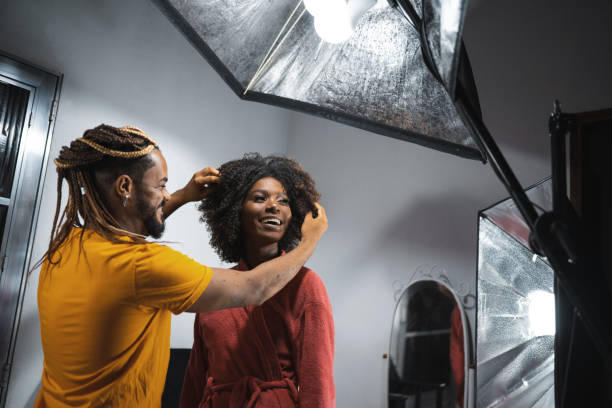 istock Preparing the model for a photo shoot 1372035165