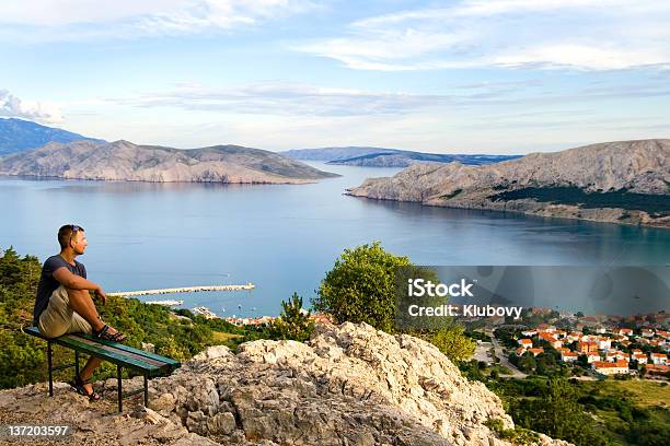 Baska Isola Di Krk - Fotografie stock e altre immagini di Kvarner Gulf - Kvarner Gulf, Baia, Baska