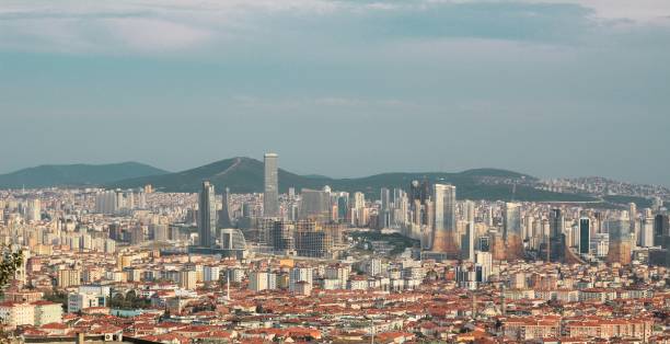 istock Old and new Istanbul 1372038333