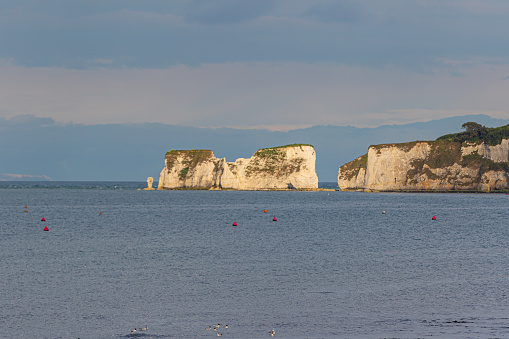 Old Harry Rock Swaage, Dorset, England ona a calm day