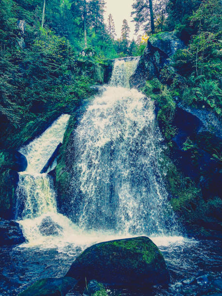 istock A waterfall in the Black Forest in Germany. 1372044073