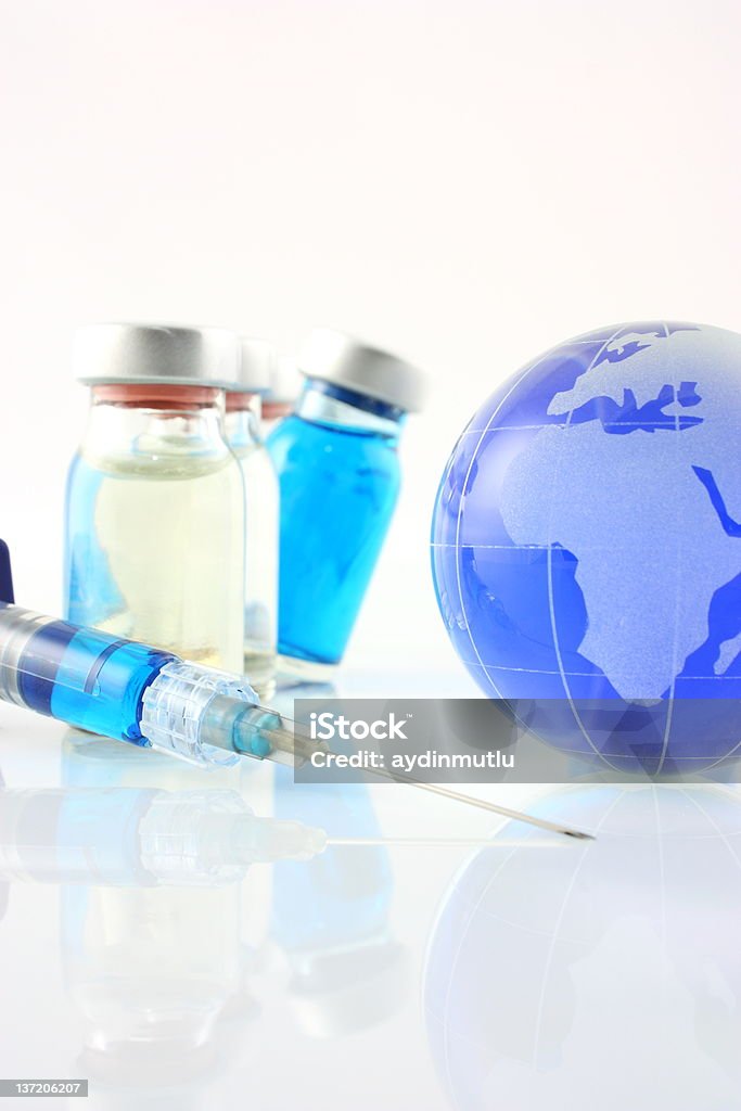 Global healthcare - Foto de stock de Amostra de Soro royalty-free