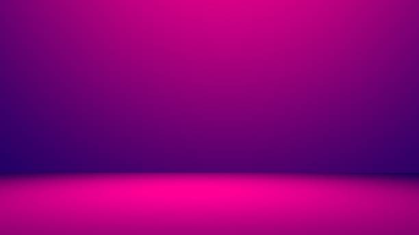 istock Purple room background 1372065844