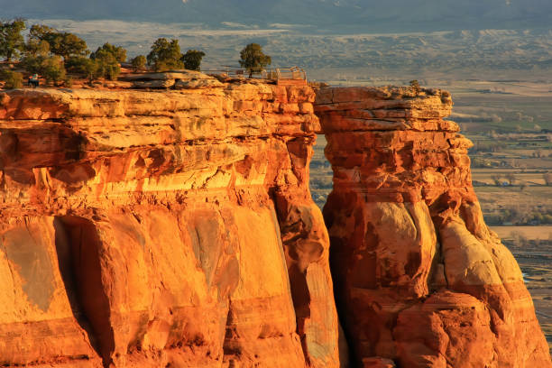 Colorado National Monument, Grand Junction, USA stock photo