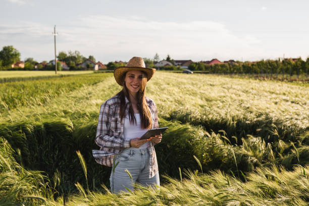 istock woman farmer outdoor 1372075073