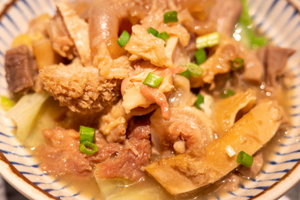 istock Chinese Hong Kong cuisine, beef innards cooked with spices 1372090119