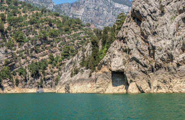 Green Canyon in the mountains of Antalya region, Turkey, on a sunny summer day