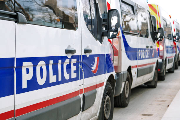 istock French police vans in a row 1372103280