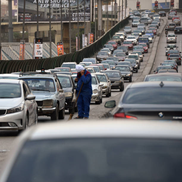 heavy traffic - tourism outdoors egypt africa imagens e fotografias de stock