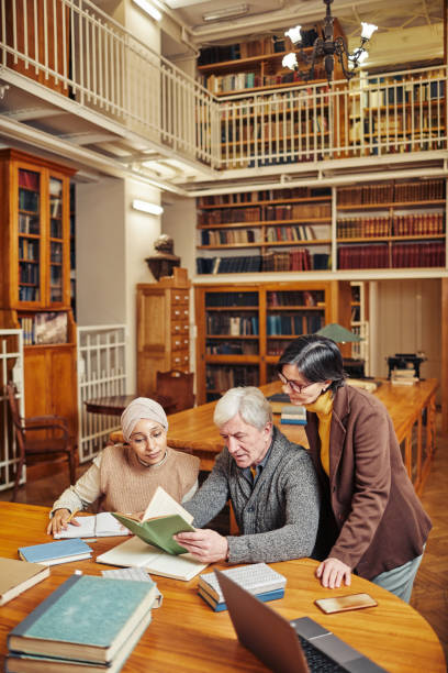 istock Group of People Studying in Library 1372110065
