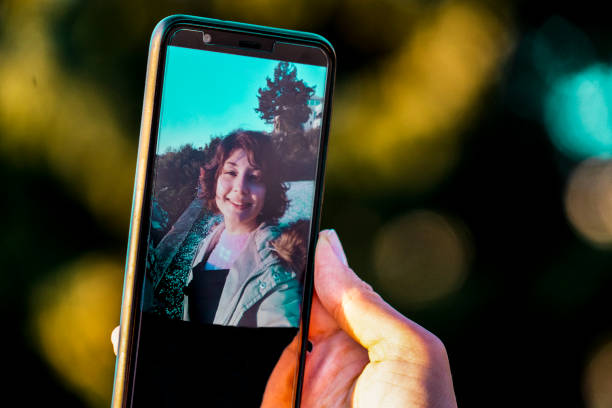 istock Woman Taking Selfie 1372121840