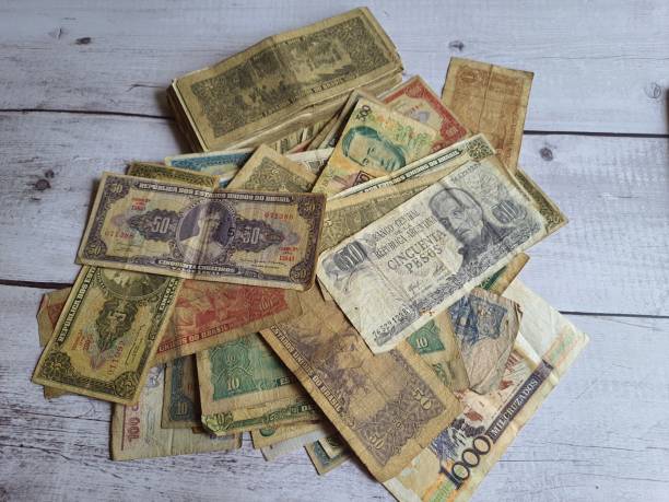 istock Old Brazilian Money 1372130984