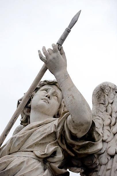 istock Bernini angel in Rome 137213379