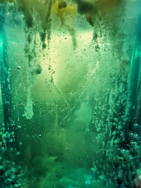 istock abstract image of green alien liquid 1372144745