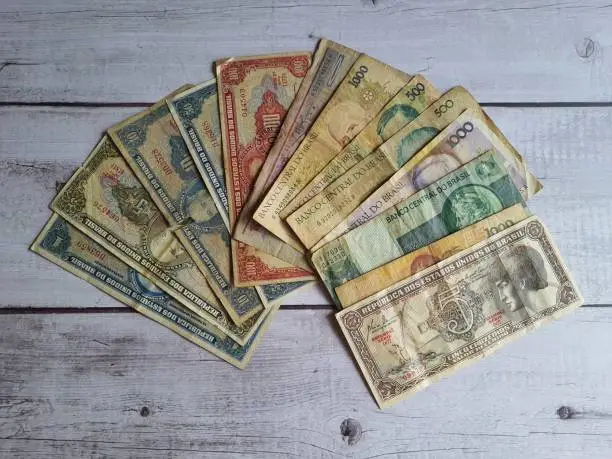 Photo of Old Brazilian Money