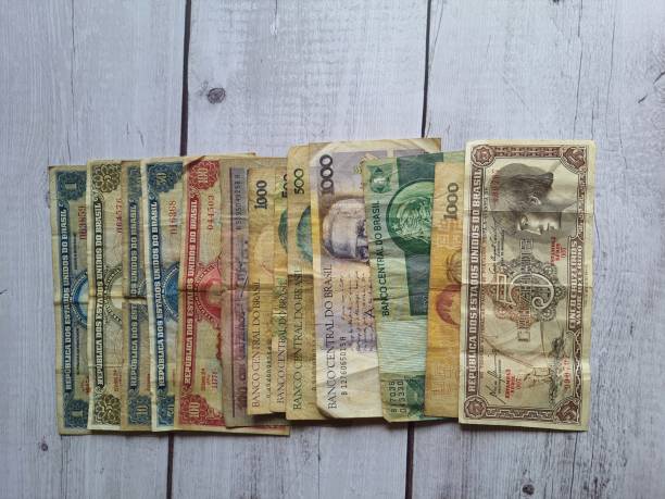 istock Old Brazilian Money 1372144910