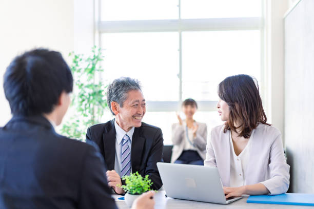 istock Business people meeting in a pleasant atmosphere 1372146214