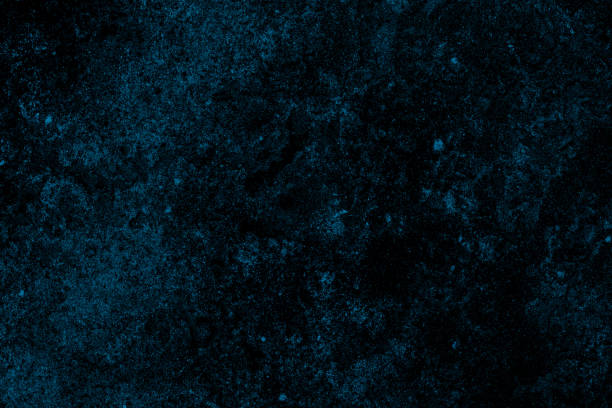istock Abstract dark blue grunge textured background of old concrete wall surface 1372149091