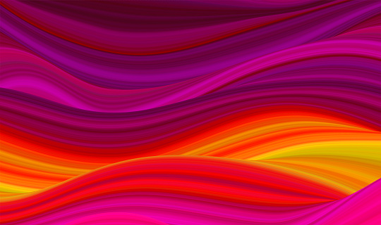 Abstract vector background with soft color transitions from red to yellow and tones of purple.