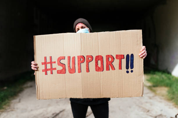 istock Young activist woman 1372151254
