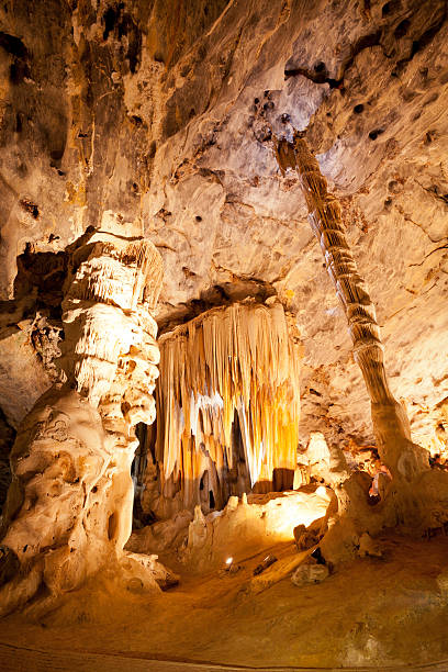 istock stalactites and stalagmites in Cango Caves 137215825
