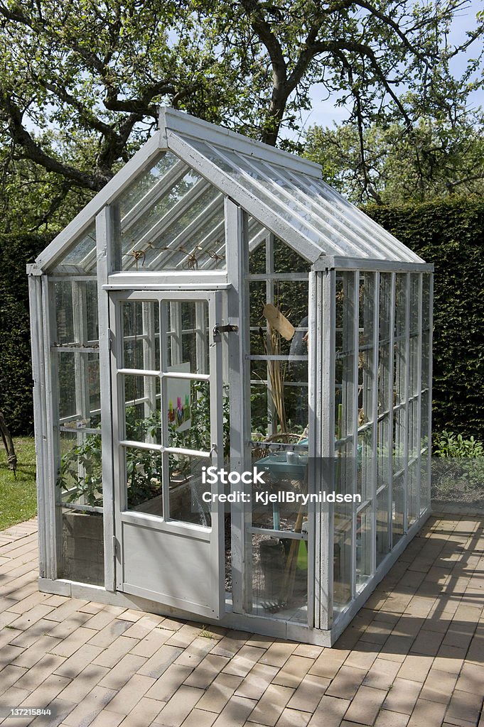 Old greenhouse " - Lizenzfrei Gewächshäuser Stock-Foto