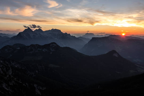 istock Sunset at the Reiteralm Mountains 1372159146