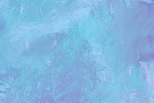 istock Violet blue colored abstract textured background. Decorative plaster on the wall. 1372160670