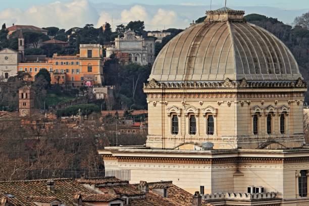 istock The skyline of Rome from the Terrazza Caffarelli 1372164742