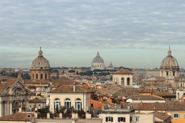 istock The skyline of Rome from the Terrazza Caffarelli 1372164753