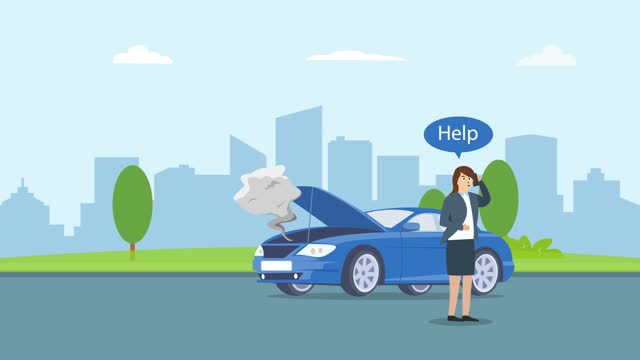 85 Car Crash Cartoon Stock Videos and Royalty-Free Footage - iStock | Car  insurance