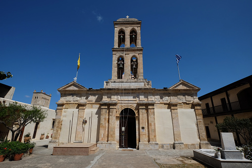 Orthodox Monastery of Odigitria in Crete, Greece. Europe