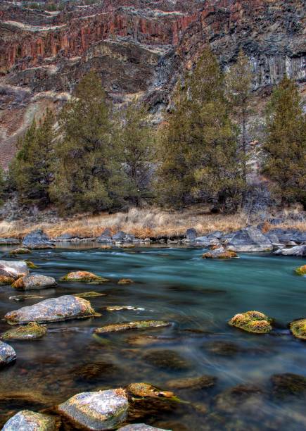 istock River, Crooked River near Prineville, Oregon 1372169236