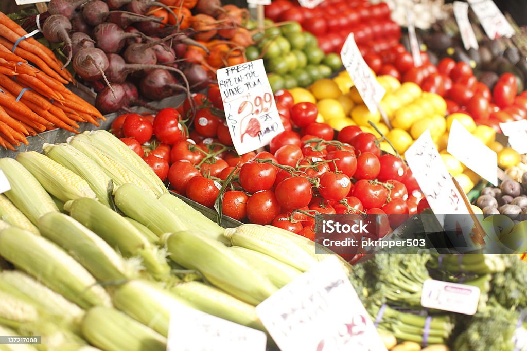 Ortaggi freschi - Foto stock royalty-free di Alimentazione sana